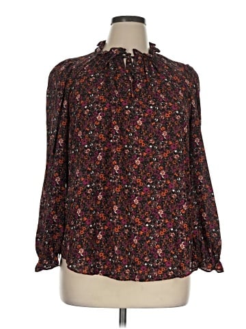 Bar III Long Sleeve Blouse (view 1)