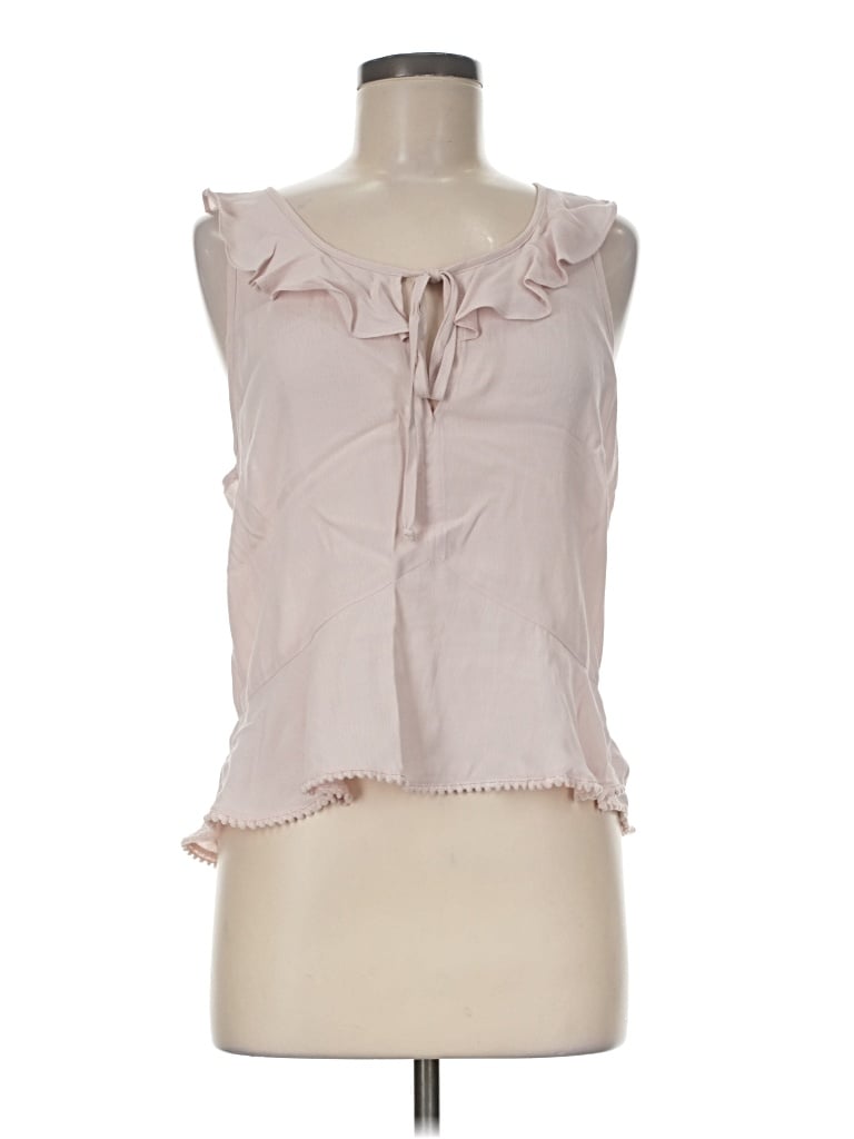 Pre-owned Willow & Clay Sleeveless Blouse In Pink