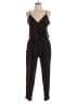 Allison Joy Animal Print Black Jumpsuit Size L - photo 1