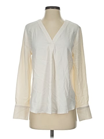 Ann Taylor Long Sleeve Blouse (view 1)