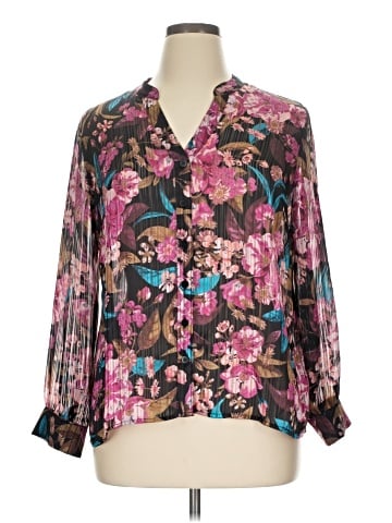 Soft Surroundings Long Sleeve Blouse (view 1)