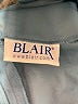Blair 100% Polyester Blue 3/4 Sleeve Blouse Size L - photo 7