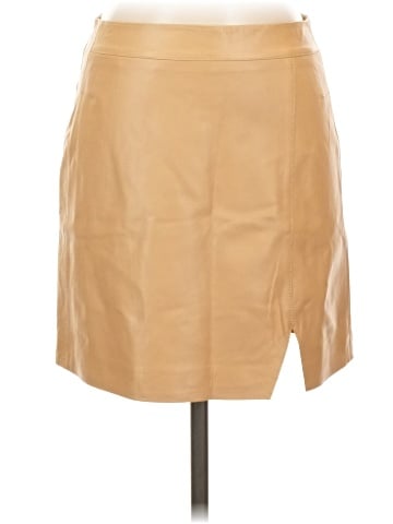 Lita By Ciara Leather Skirt (view 1)