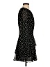 Express 100% Polyester Polka Dots Black Cocktail Dress Size S - photo 4