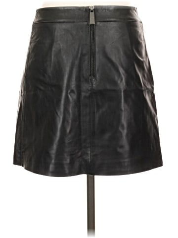 Lita By Ciara Leather Skirt (view 2)