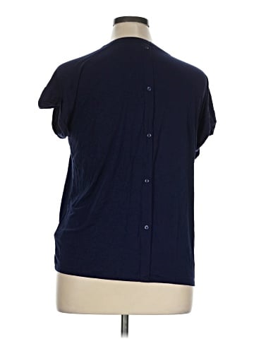 Cable & Gauge Short Sleeve Blouse (view 2)
