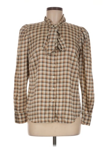 Ann Taylor Long Sleeve Blouse (view 1)