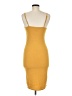 Forever 21 Solid Yellow Cocktail Dress Size M - photo 2