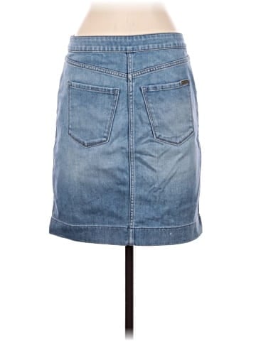 White House Black Market Denim Skirt (view 2)