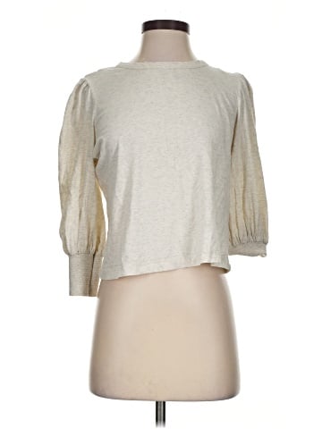 7 For All Mankind 3/4 Sleeve T-Shirt (view 1)