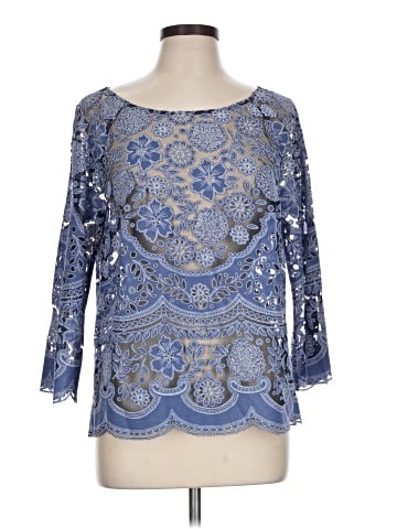 HD in Paris 3/4 Sleeve Blouse (view 1)