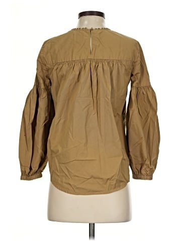 Thomas Mason for J.Crew Long Sleeve Blouse (view 2)