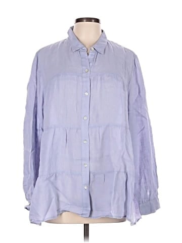 J.Jill 3/4 Sleeve Button-Down Shirt (view 1)