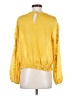 Ann Taylor Yellow Long Sleeve Blouse Size S - photo 2