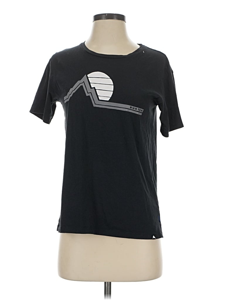 Pre-owned Burton Active T-shirt In Black
