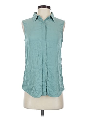 Theory Sleeveless Silk Top (view 1)