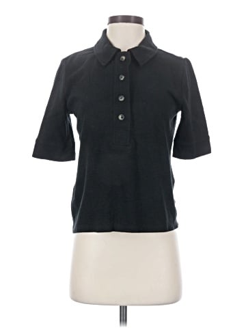 Banana Republic Factory Store Short Sleeve Blouse (view 1)