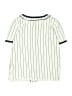 Carter's 100% Cotton Ivory Short Sleeve Henley Size 4T - photo 2