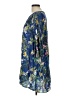 Zara Basic Print Blue Casual Dress Size L - photo 5
