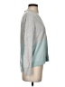 Halogen Color Block Gray Pullover Sweater Size S - photo 4