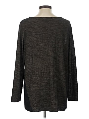 Lafayette 148 New York 3/4 Sleeve T-Shirt (view 2)