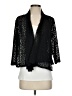 Ruby Rd. 100% Polyester Animal Print Black Cardigan Size S (petite) - photo 1