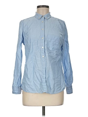 Gap Long Sleeve Button-Down Shirt (view 1)