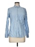 Gap 100% Cotton Blue Long Sleeve Button-Down Shirt Size M - photo 1