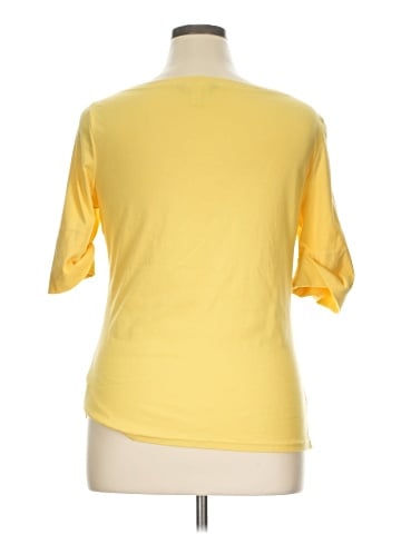 Lauren by Ralph Lauren 3/4 Sleeve T-Shirt (view 2)