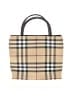Burberry Plaid Brown Tan Tote One size - photo 2
