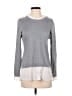 Adrianna Papell Gray Pullover Sweater Size S - photo 1