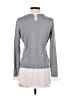 Adrianna Papell Gray Pullover Sweater Size S - photo 2