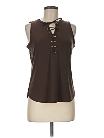 White House Black Market Sleeveless Blouse (view 1)