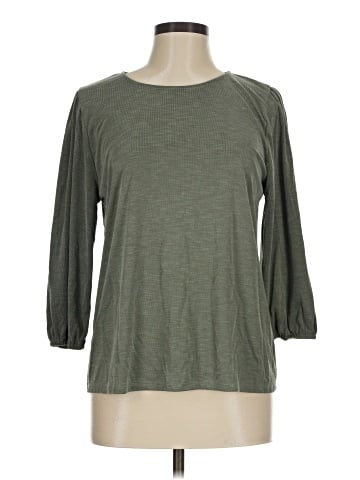 Green Envelope 3/4 Sleeve T-Shirt (view 1)