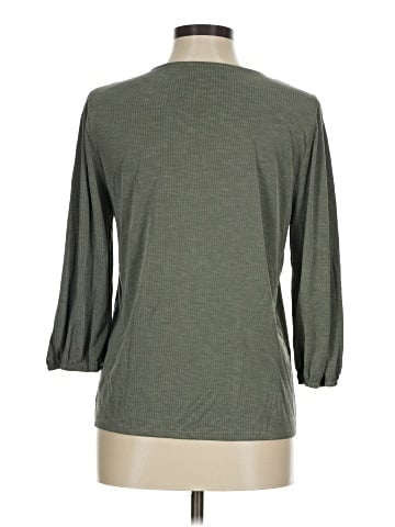 Green Envelope 3/4 Sleeve T-Shirt (view 2)