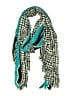 Unbranded Houndstooth Teal Scarf One size - photo 1