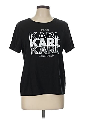 Karl Lagerfeld Paris Short Sleeve T-Shirt (view 1)