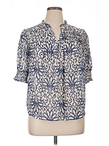 Pleione Short Sleeve Blouse (view 1)
