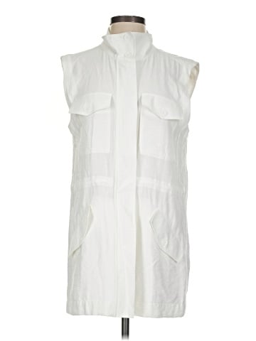 DKNY Sleeveless Button-Down Shirt (view 1)