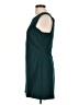 Zara Basic 100% Polyester Solid Teal Casual Dress Size L - photo 5