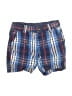 Carter's 100% Cotton Plaid Blue Shorts Size 4T - photo 1