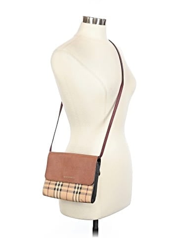 Burberry Haymarket Check Small Loxley Crossbody (view 2)