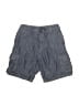 American Hawk 100% Cotton Chevron-herringbone Blue Cargo Shorts Size 3T - photo 1