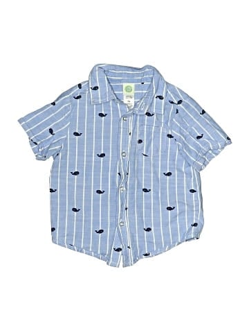 Little Me Short Sleeve Button-Down Shirt (view 1)