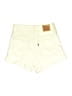 Levi's Solid Yellow Shorts Size 27 waist - photo 2