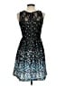 Assorted Brands 100% Polyester Stars Black Cocktail Dress Size S - photo 2