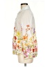 Bailey 44 Floral Ivory Long Sleeve Blouse Size M - photo 5