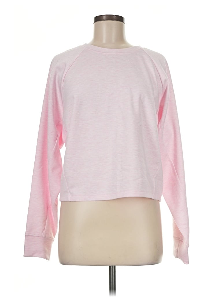 Express Long Sleeve T-shirt In Pink