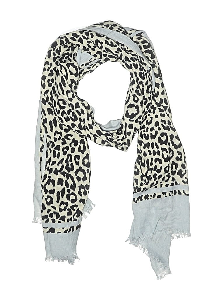 Pre-owned Ann Taylor Loft Scarf In Gray