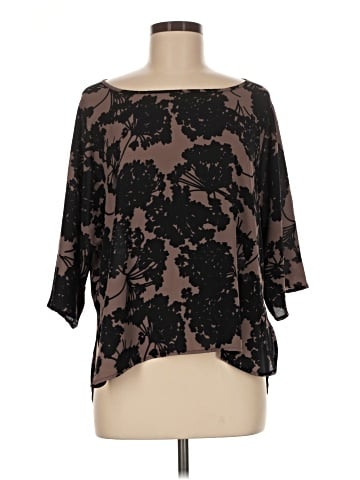 Paper Crown 3/4 Sleeve Blouse (view 1)